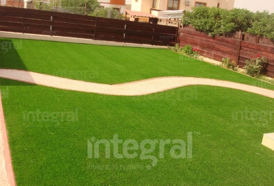 Application de jardin de gazon artificiel
