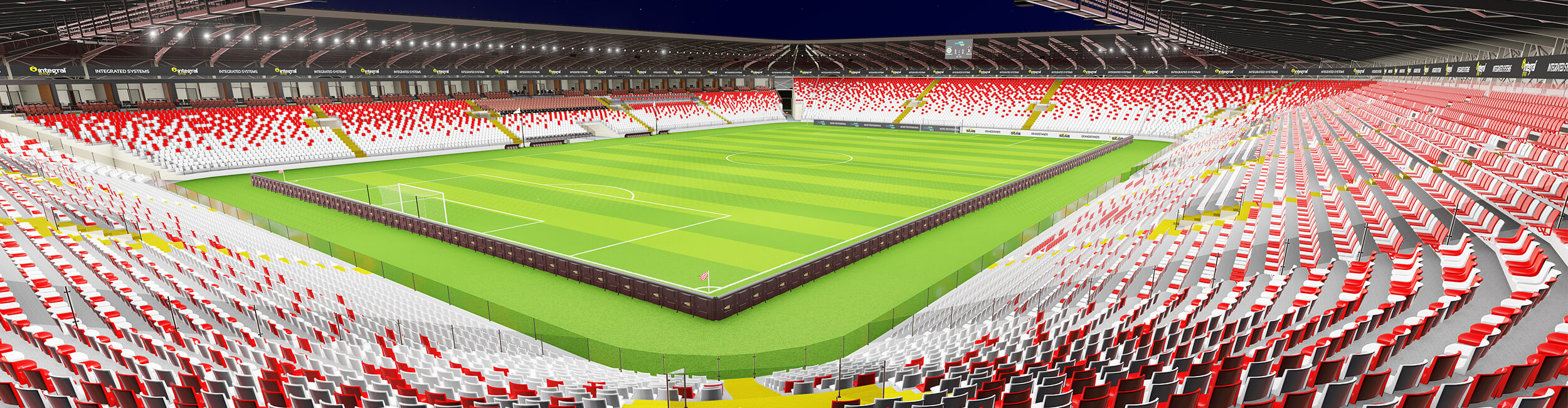 Stade de capacité de 30.000